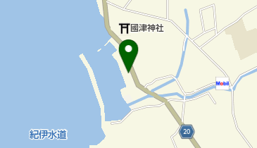 田海岸の地図画像