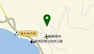 施無畏寺の桜の地図画像