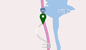 二川ダム管理事務所の地図画像