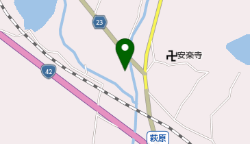 内原王子神社の地図画像