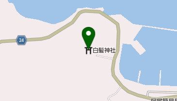 白鬚神社の地図画像