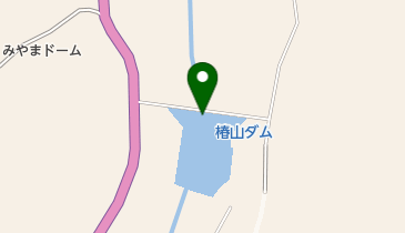 椿山ダムの地図画像