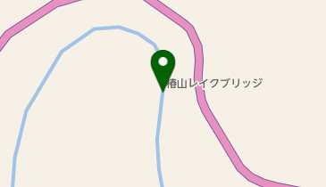 椿山レイクブリッジの地図画像