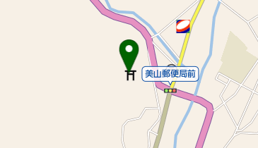 下阿田木神社の地図画像