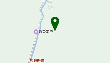 ユノミネシダ自生地の地図画像