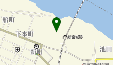 丹鶴城公園の地図画像