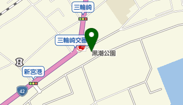 黒潮公園の地図画像