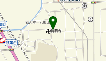 旧膳所城下町の地図画像
