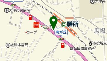 竜が丘俳人墓地の地図画像