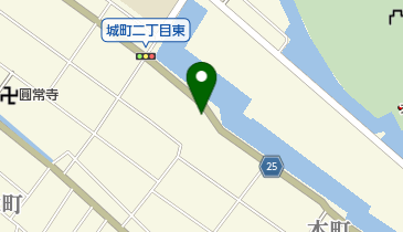 城町(旧魚屋町)の地図画像