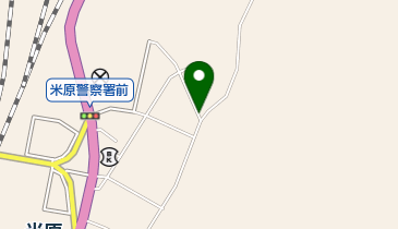 北国街道米原宿の地図画像