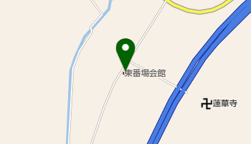 中山道 番場宿の地図画像