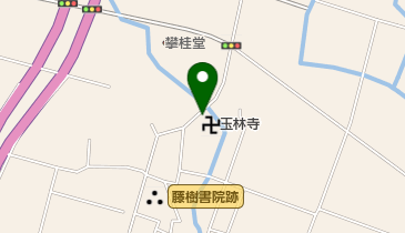 藤樹墓所 玉林寺の地図画像