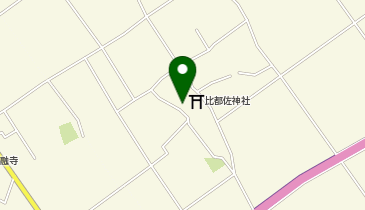 必都佐神社の地図画像