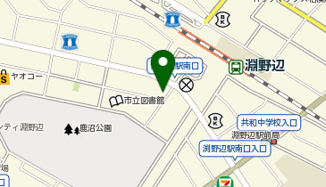 ベジフルフラワートゥーシェ八百屋の地図画像