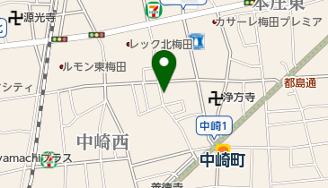 珈琲舎・書肆アラビクの地図画像