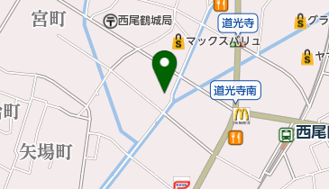 来来亭 西尾店の地図画像