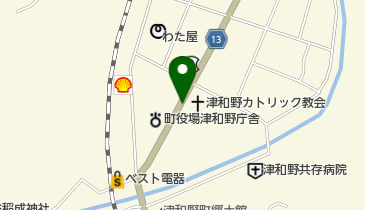 殿町掘割の地図画像