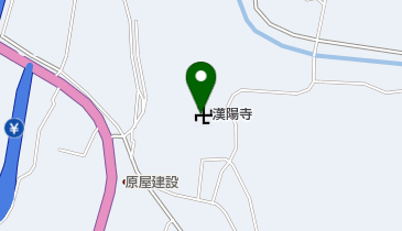 漢陽寺 曲水の庭の地図画像