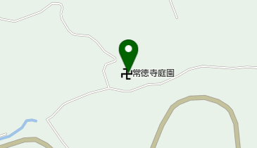 常徳寺庭園の地図画像