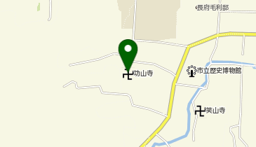 功山寺山門の地図画像