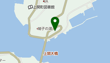 上関海峡の地図画像