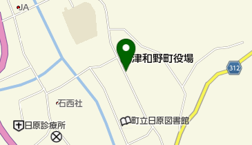 津和野赤瓦の風景の地図画像