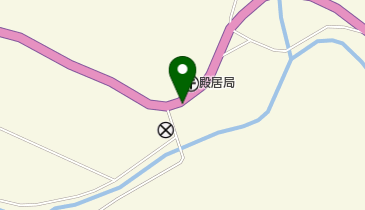 旧殿居郵便局舎の地図画像