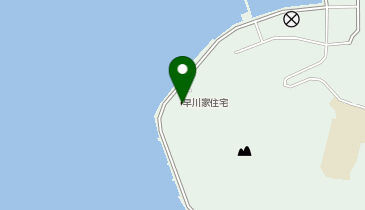 早川家住宅の地図画像