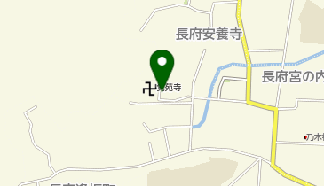 長門鋳銭所跡の地図画像
