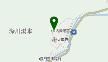 大内義隆主従の墓所の地図画像