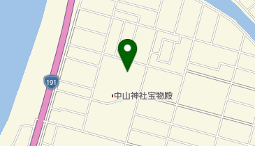 中山忠光墓の地図画像