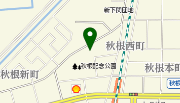 秋根一号古墳の地図画像