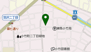 まちのパーラーの地図画像