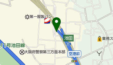 かどや飯店の地図画像