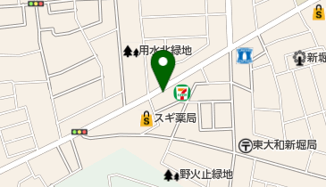 小僧寿し 東大和向原店の地図画像