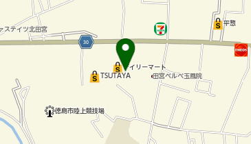 小僧寿し 北田宮店の地図画像