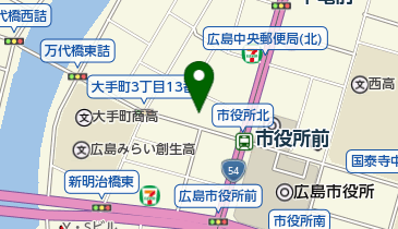 ボタン・シロダモ(本逕寺)(被爆樹木)の地図画像
