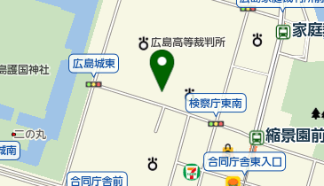 クスノキ(裁判所構内)(被爆樹木)の地図画像