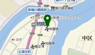 ソテツ(本願寺広島別院内)(被爆樹木)の地図画像