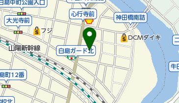 タブノキ・サクラ(碇神社)(被爆樹木)の地図画像