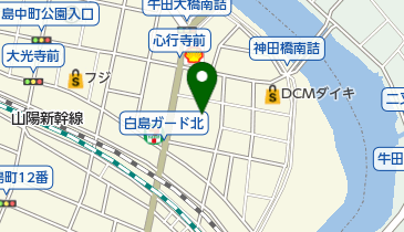 ツバキ・ボダイジュ(宝勝院)(被爆樹木)の地図画像