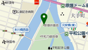 原爆供養塔の地図画像