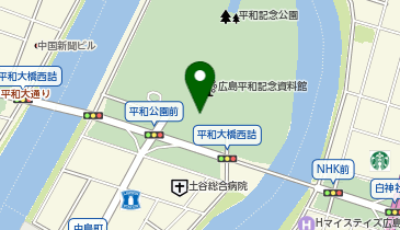 祈りの泉の地図画像