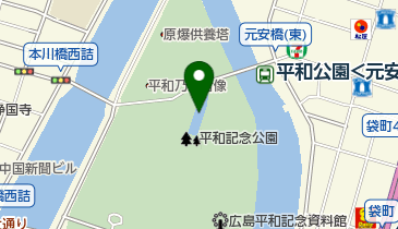 平和の池の地図画像