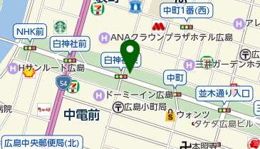 ラ・パンセ(瞑想の像)の地図画像