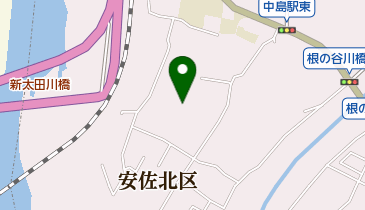 友広神社のイチョウの地図画像