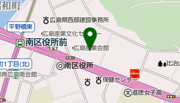 広島県立広島産業会館の地図画像