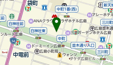 エビデンギャラリーの地図画像