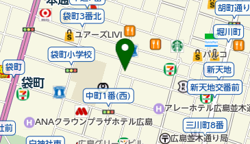 ギャラリー718の地図画像